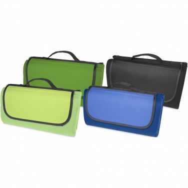 Logo trade promotional merchandise picture of: Salvie recycled plastic picnic blanket